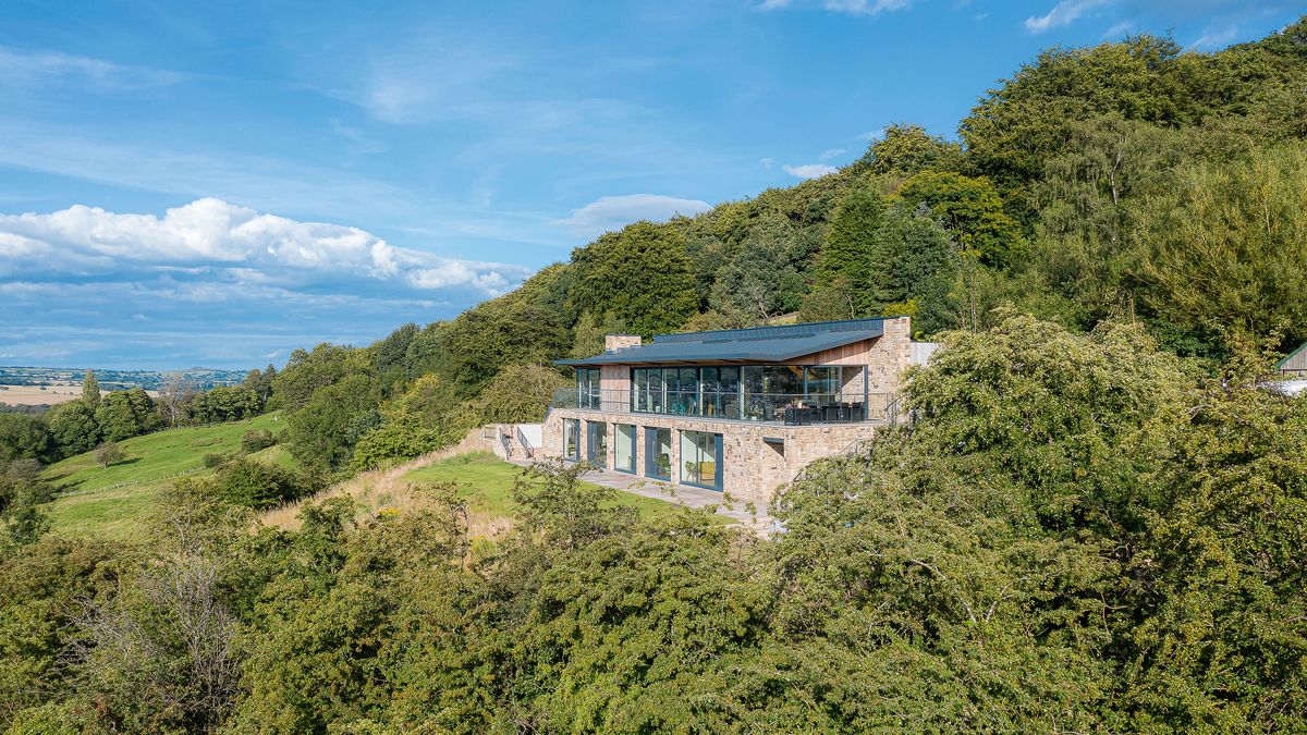 hillside self build