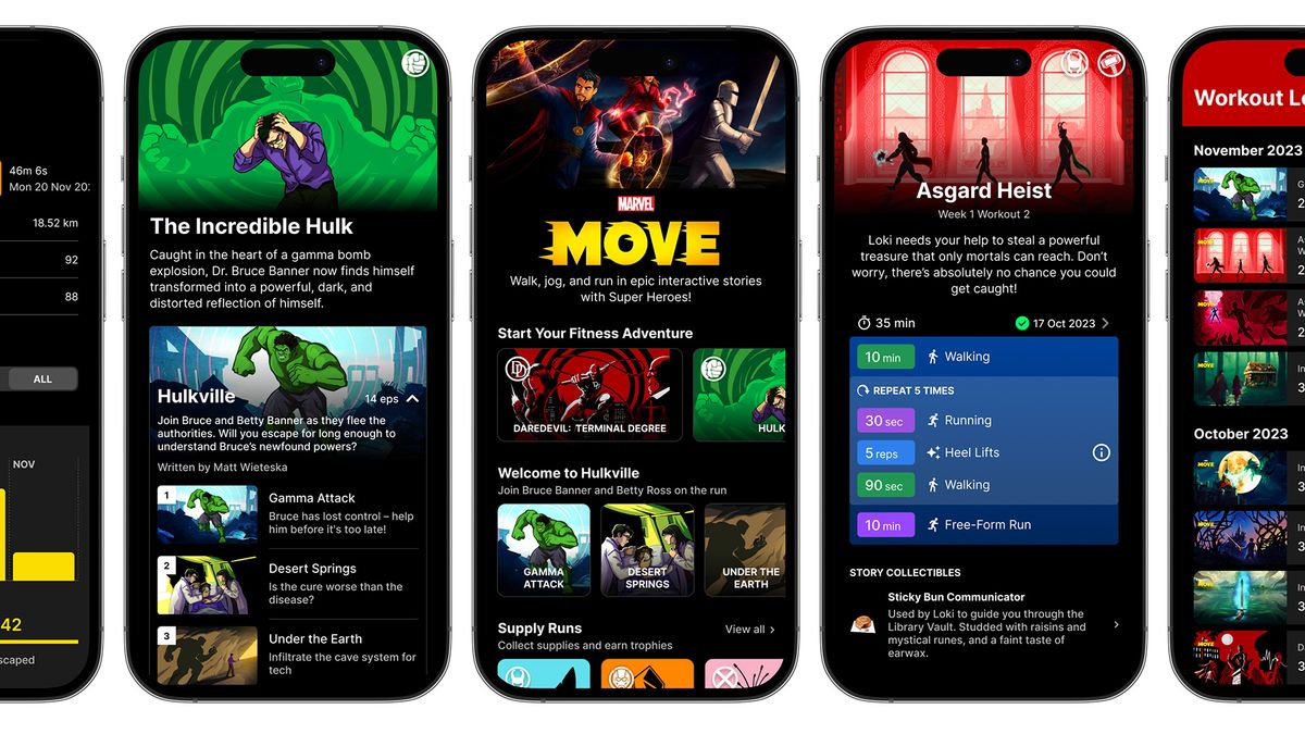 Get Fit with Marvel Heroes - Marvel Move Mobile Fitness Program Coming Soon