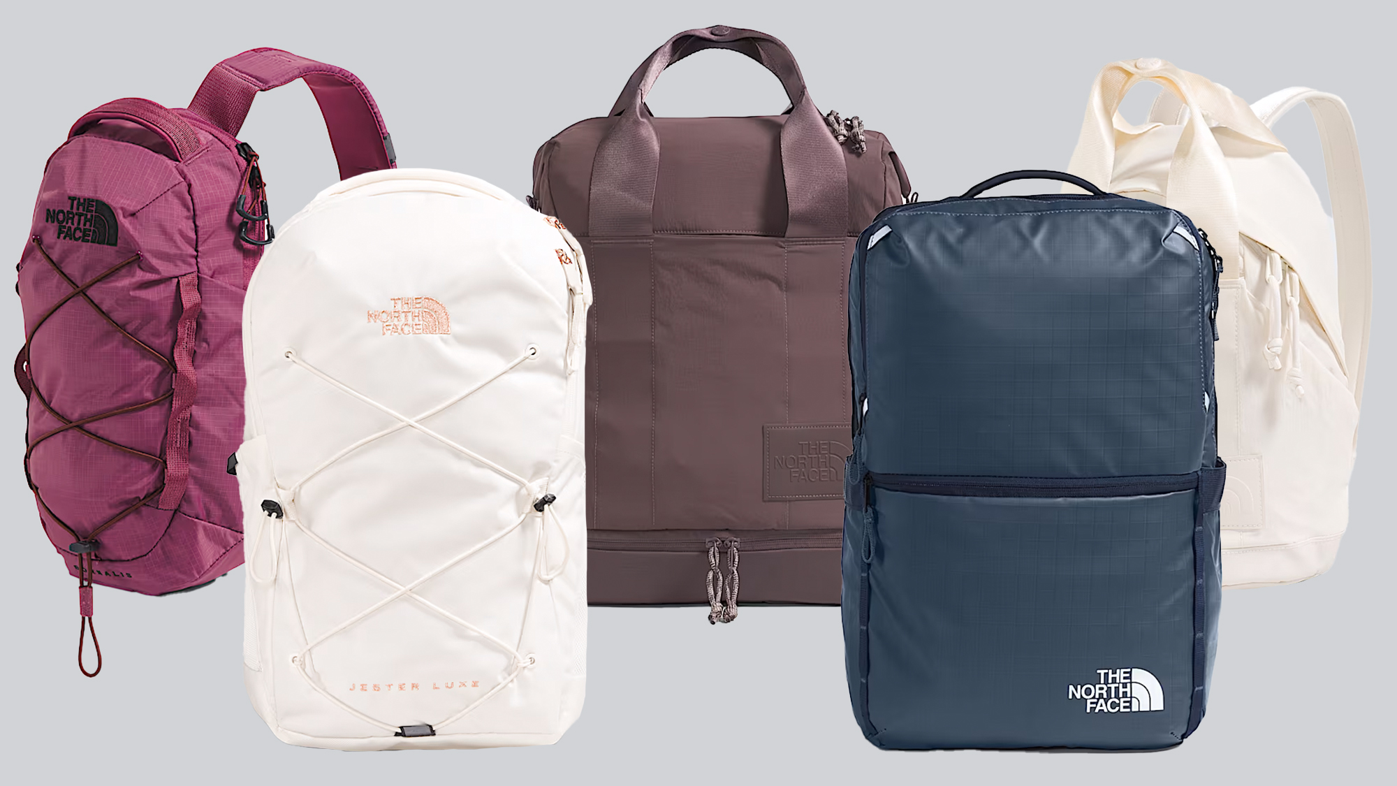 The North Face backpacks