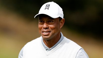 Tiger Woods during the third round of the 2023 Genesis Invitational