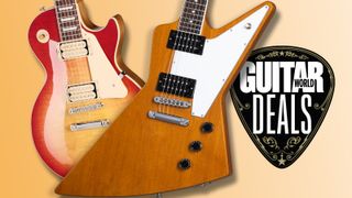 The Musician's Friend Labor Day sale has just dropped, and it includes mammoth Gibson offers that will make the heart of any Les Paul fan race