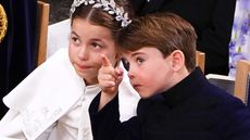 Prince Louis and Princess Charlotte's encounter Joan Collins