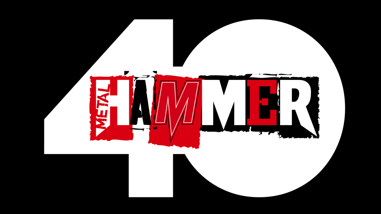 Metal Hammer 40th logo featuring classic and current logo fonts