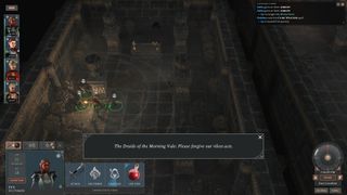 Reading gravestones in the Tomb of Heroes mod