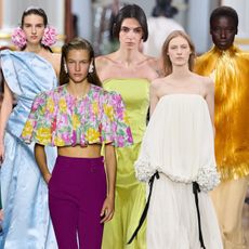 An image of the key fashion colour trends of 2026.