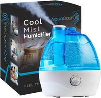 AquaOasis Cool Mist Humidifier: $49.99now $29.96 at Amazon
40% off -
