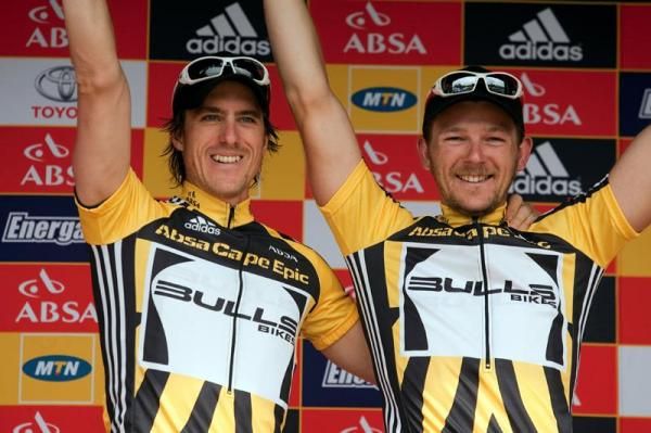 Stefan Sahm and Karl Platt (Bulls) won the Cape Epic in 2009