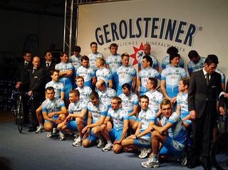 The Gerolsteiner team is presented for 2006