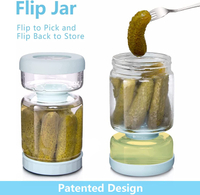 Hourglass Jar with Strainer, Amazon