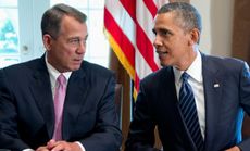 Boehner and Obama