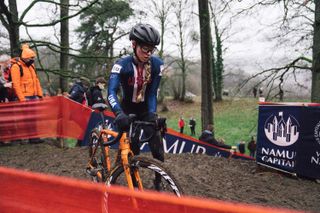 Natasha Visnack at World Cup Namur in Junior Women race