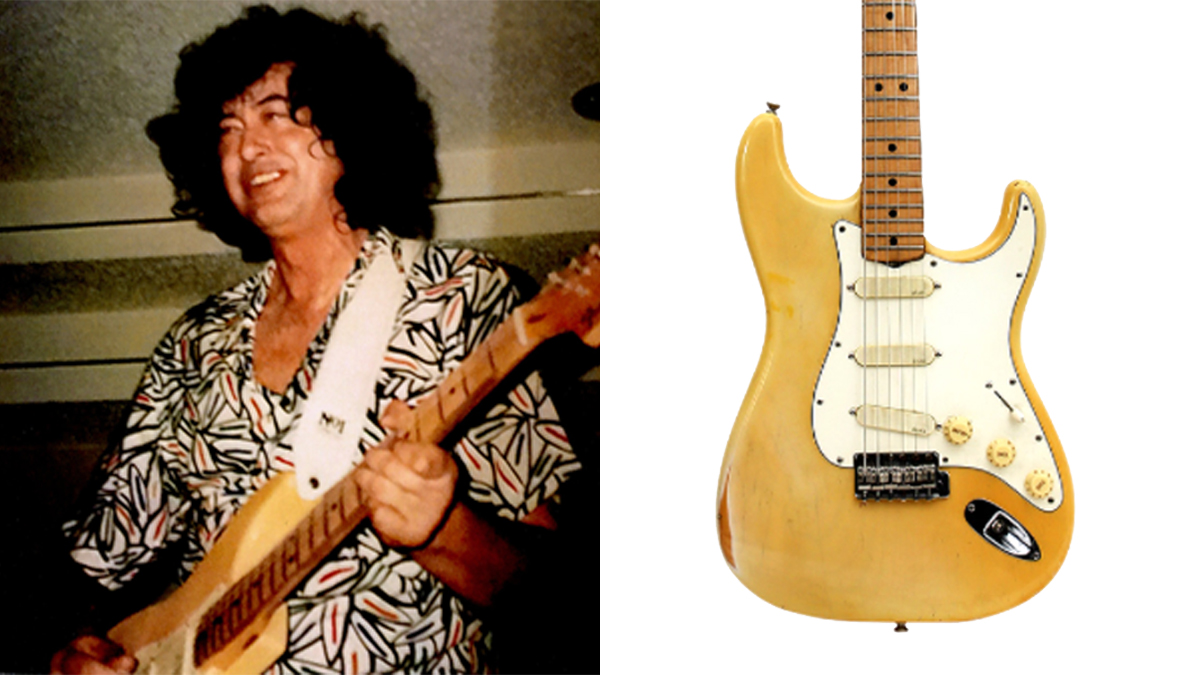 A Jimmy Page Played 1971 Fender Stratocaster Is Going Under The Hammer Guitar World