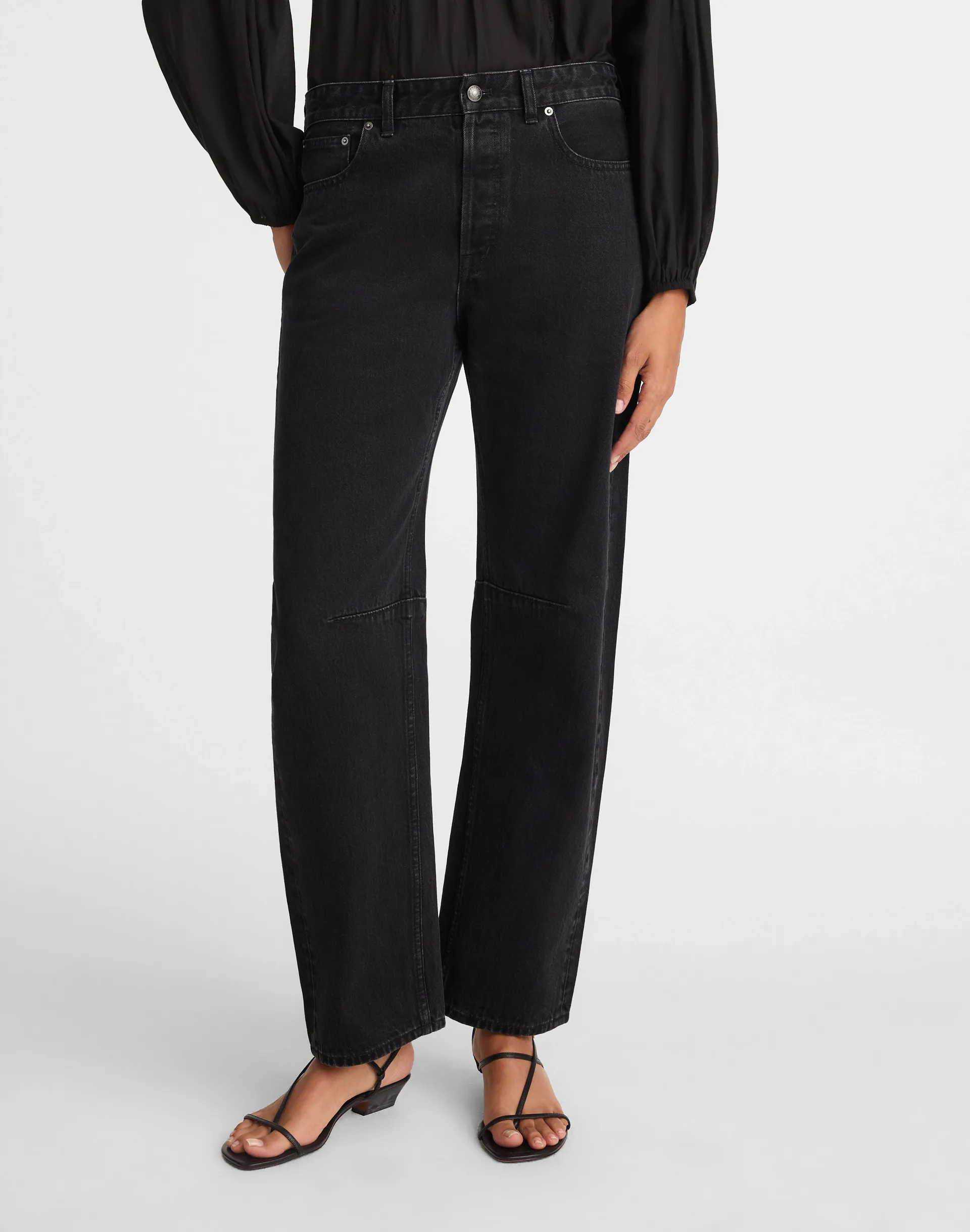 The Darted Barrel-Leg Jean
