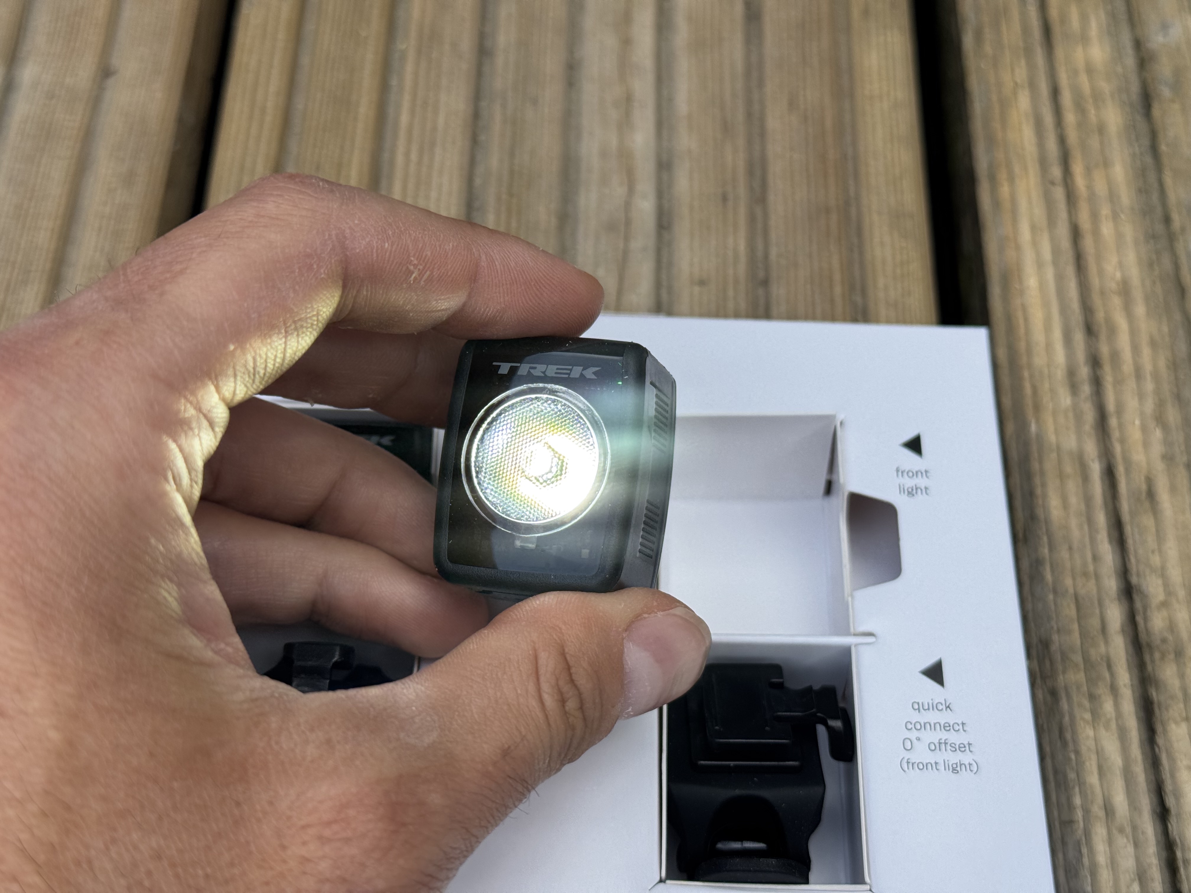 Trek Ion 200 RT and Flare RT lights