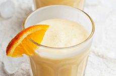 Lemongrass and orange smoothie