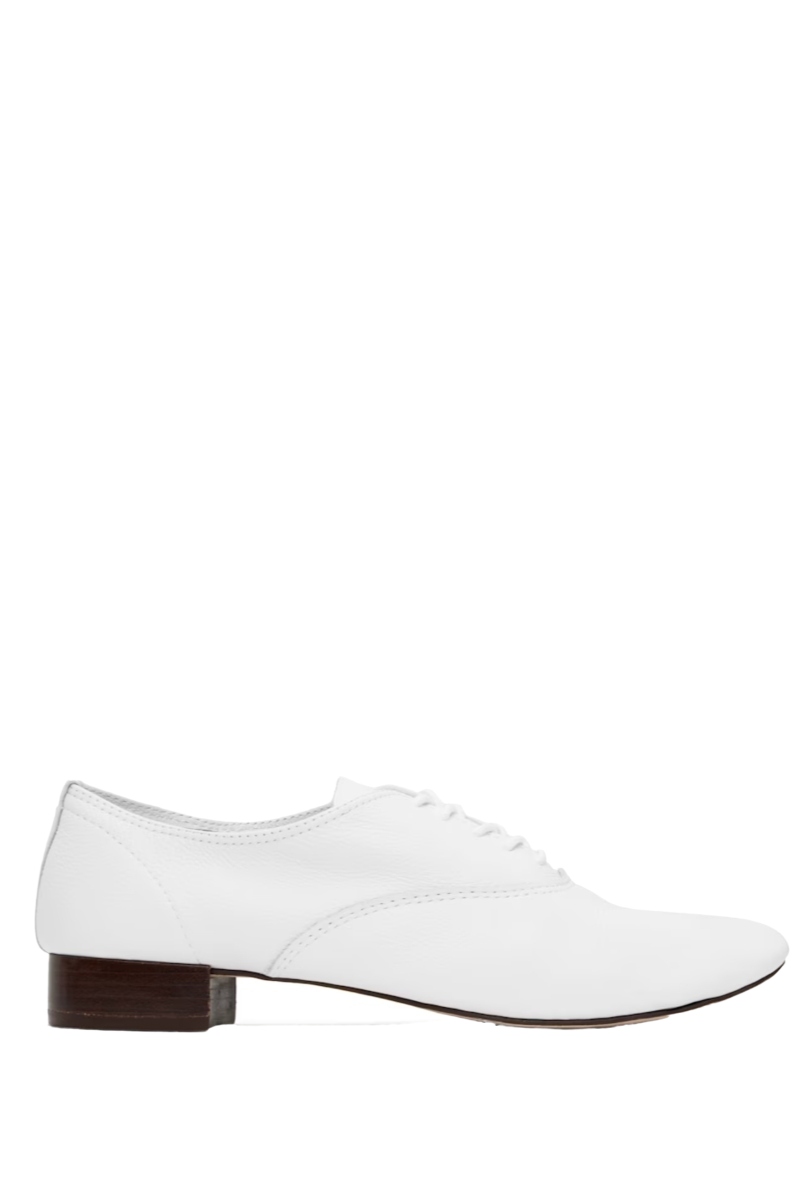 White Zizi Oxfords