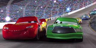 Lightning McQueen and Chick Hicks