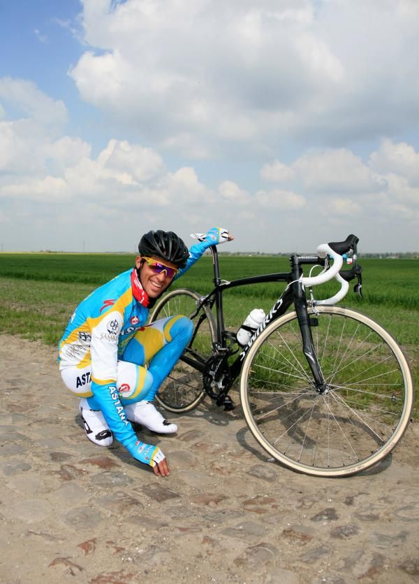Alberto Contador learned to love the stones a little bit on his reconnaissance of the third Tour de France stage route