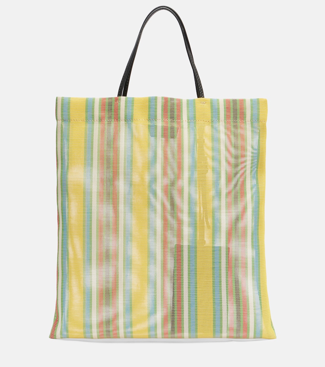 Barn Mini Striped Mesh Tote Bag