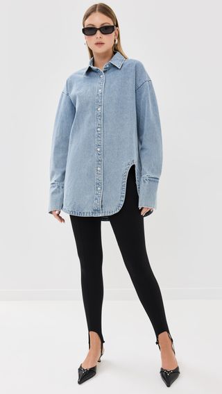 Off Duty Denim Shirt