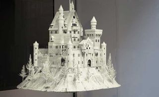The castle sculpture by Kyle Bean