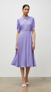 Jaela Purple Midi Dress | $110.69 / £89 Finery London