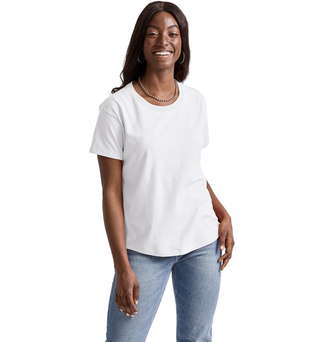 Hanes, Hanes Originals Women's Tri-Blend Short Sleeve Relaxed T-Shirt