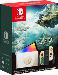 Nintendo Switch OLED Model - The Legend of Zelda: Tears of the Kingdom Edition |AU$549.95AU$479.95 at Amazon