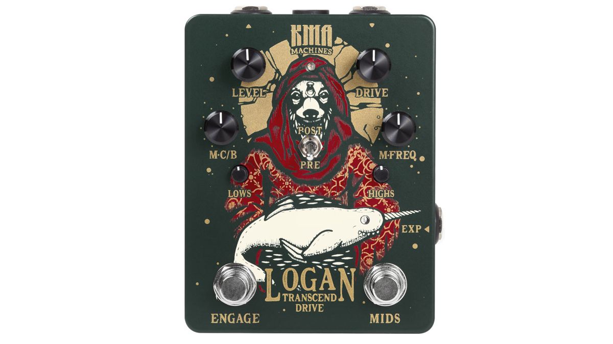 KMA looks to transcend the overdrive pedal with the Logan Drive | MusicRadar