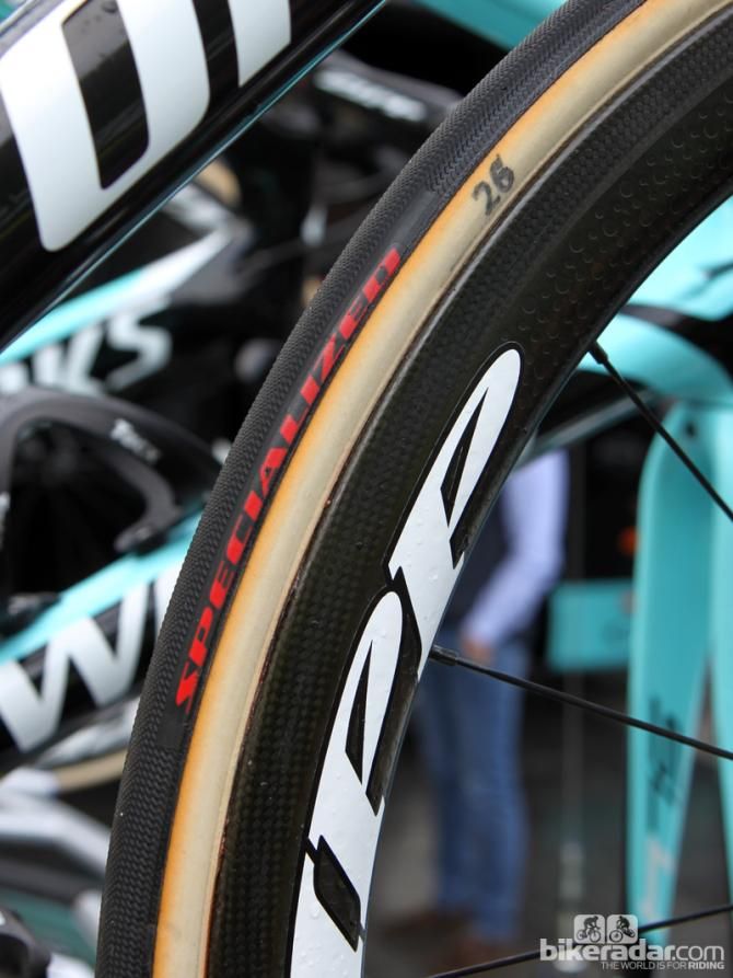 Specialized and FMB have made 26, 28, and 30mm-wide sizes available for teams to use this season. A "limited quantity" will be offered to the public, too