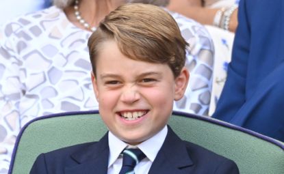 George's flourishing talents have been shared by Prince William and Kate Middleton