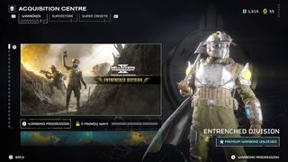 Helldivers 2 Entrenched Division warbond