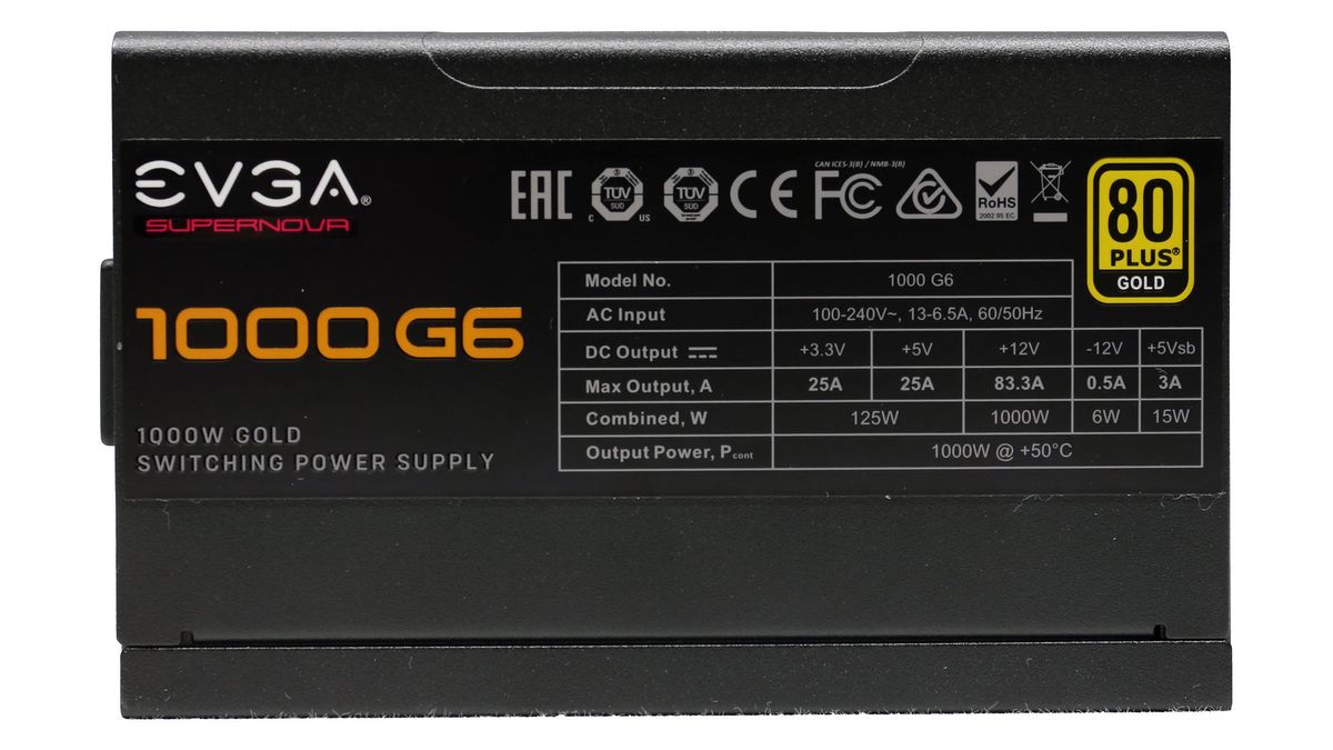 EVGA 1000 G6