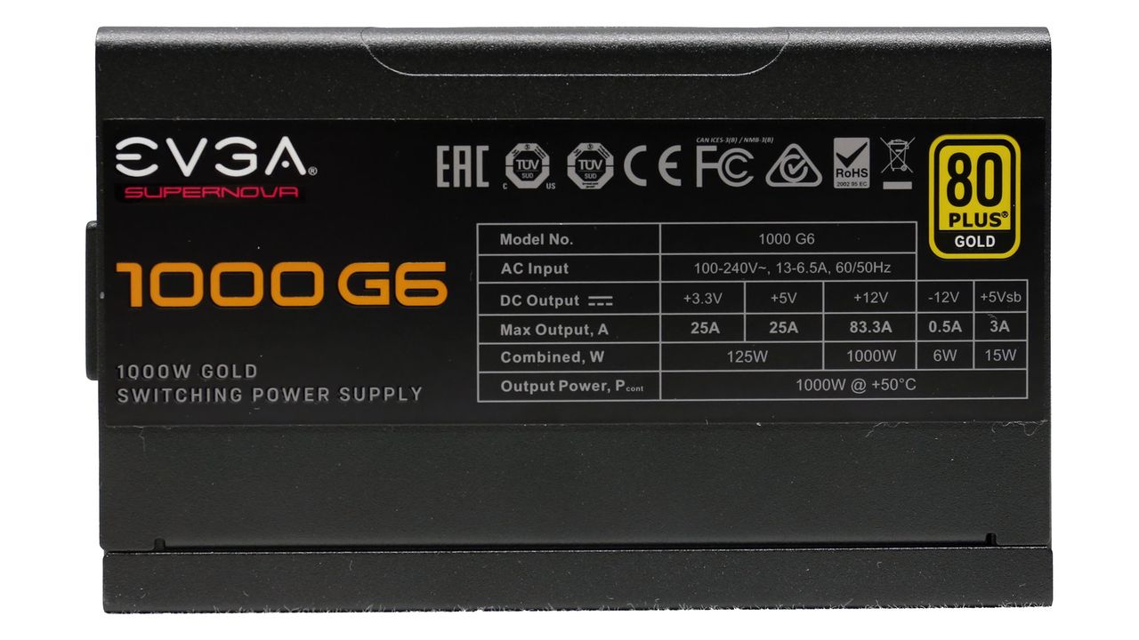 EVGA 1000 G6