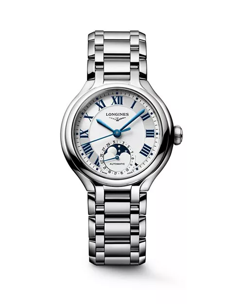 Primaluna Moonphase Watch, 34mm