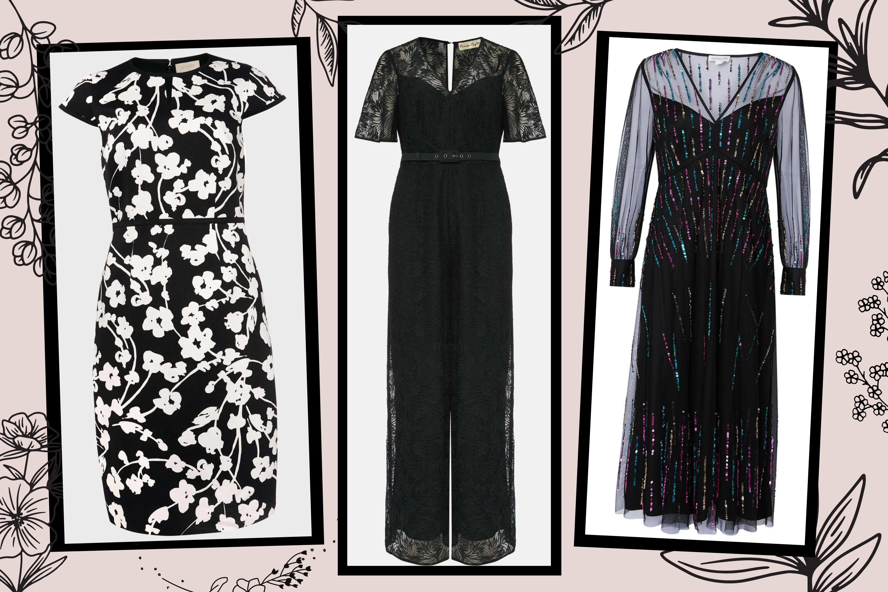 Kaleidoscope Size 14 Black 3 Ways To Wear JUMPSUIT £79 Evening Party Flattering