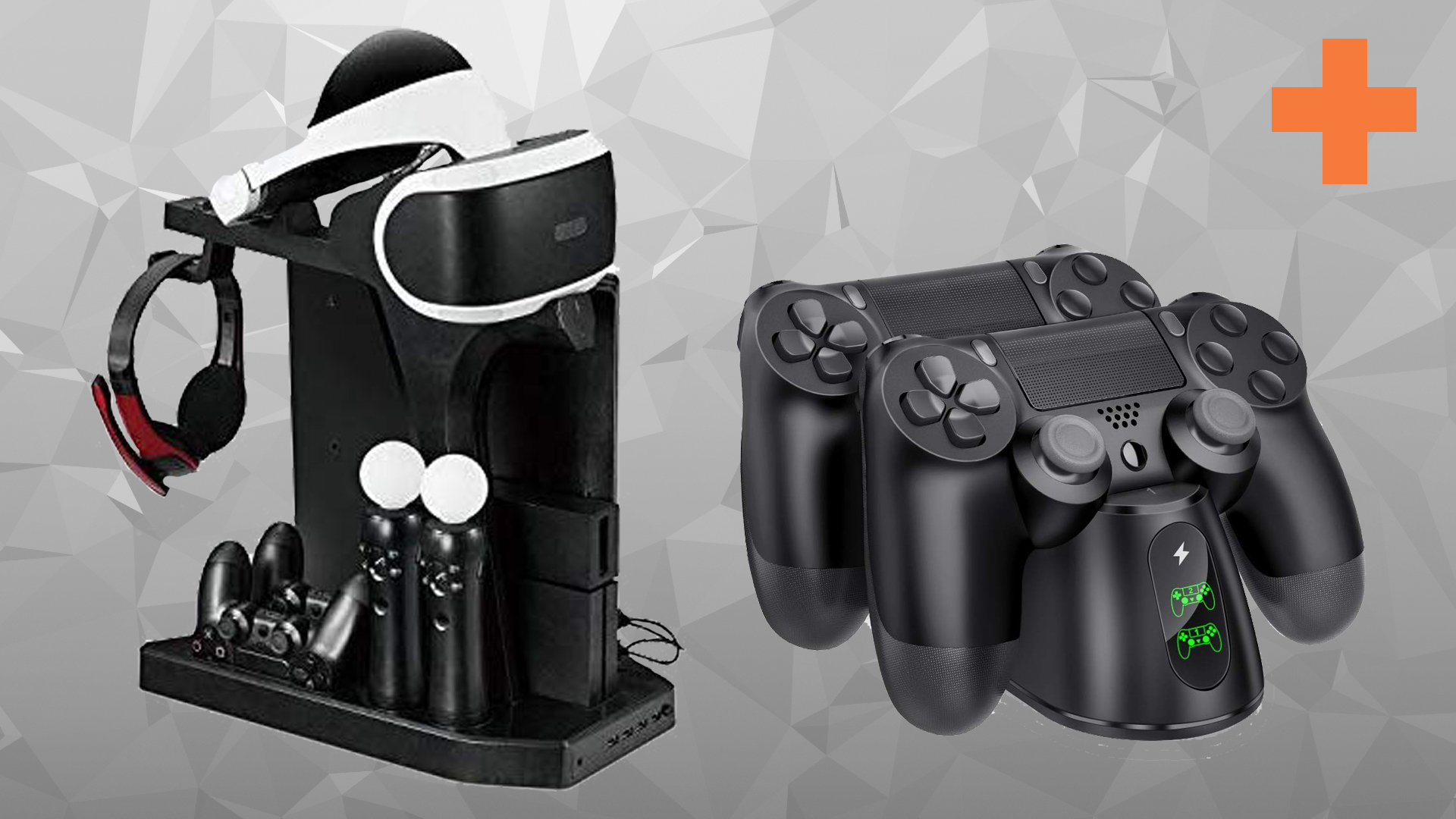 ps4 controller charging station for 4 controllers