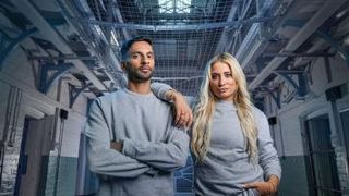 Bobby Seagull (L) and Saffron Barker (R) in Celebrity Hunted 2023