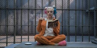 Harley in her Suicide Squad cell