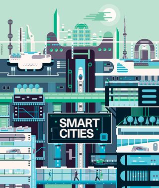 Vector art Smart Cities