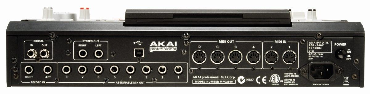 THe 2500 has 64-channel MIDI thanks to its four out and two (merged) in ports