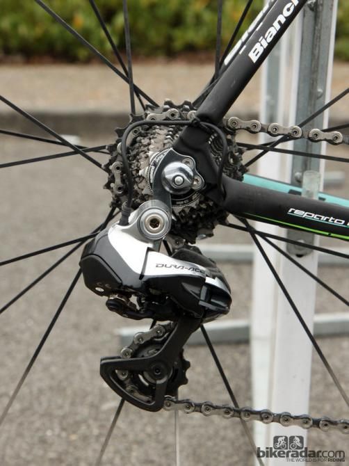 Sep Vanmarcke (Belkin) went with a Shimano Dura-Ace Di2 9070 group at Paris-Roubaix