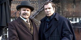 John C. Reilly and Will Ferrell of Holmes and Watson