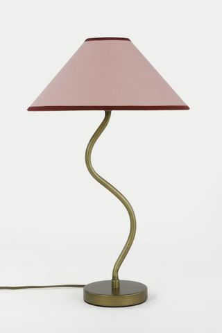 M&S Hallie table lamp on a white background