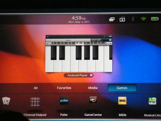 BlackBerry playbook android apps