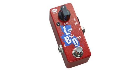 A single gain control keeps things simple, but there are internal trimmers for output and treble amount