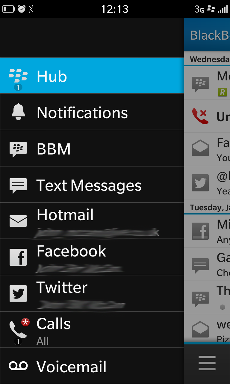 BlackBerry Hub, BBM And Keyboard - BlackBerry 10 Review - Page 3 ...