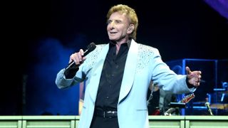 Barry Manilow on stage at Radio City Music Hall on May 31, 2023
