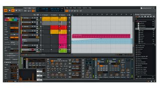 Being able to have the Clip Launcher in the same window as the Arranger is one of Bitwig Studio's best features.