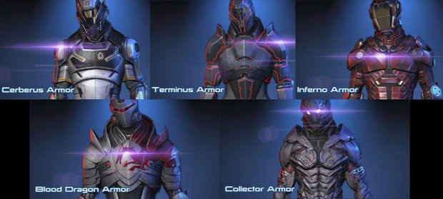 Mass Effect 3 armor